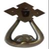 Adonai Hardware Dalphon Decorative Brass Door Knocker view 3