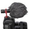 FocusFoto Smartphone Video Rig Camera Cage Mount Holder Stabilizer Handle Grip with BOYA BY-MM1 Shotgun Microphone Mic + 49 LED Light Kit for Mobile Phone iPhone Filmmaking Professional Videomaker view 4