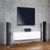 Definitive Technology CS-9040 Center Channel Speaker, Built-in 8" Bass Radiator for Home Theater, High Performance, Premium Sound Quality, Single, Black view 2