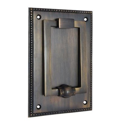 Adonai Hardware Jehoshaphat Brass Door Knocker (Antique Brass)