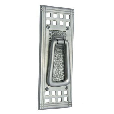 Adonai Hardware "Joppa Brass Door Knocker (Satin Nickel)