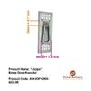 Adonai Hardware "Joppa Brass Door Knocker (Satin Nickel) view 4