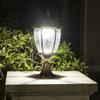 LED Light LED Solar Post Lights Contemporary Collection Exterior Outdoor Post Lantern Column Lights(24cm*50cm) Home Decoration view 3