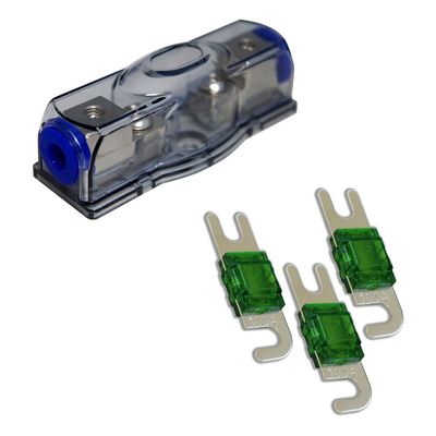MIDI Mini ANL Fuse Holder 100 Amp Fuses Car Marine Stereo Harmony Audio