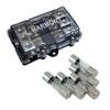 Car Audio 3-Way AGU Fused Distribution Block 80 Amp Fuses Harmony Audio view 1