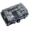 3-Way Mini ANL MIDI Fused Distribution Block 4 to 8 Gauge Harmony Audio view 1