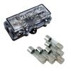 Car Audio 2-Way AGU Fused Distribution Block 80 Amp Fuses Harmony Audio view 1