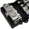 4-Way Mini ANL MIDI Fused Distribution Block 4 to 8 Gauge Harmony Audio view 2