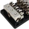 Car Audio 4-Way AGU Fused Distribution Block 40 Amp Fuses Harmony Audio view 3