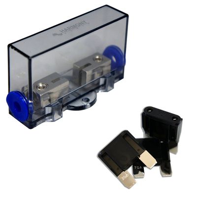 Maxi Fuse Holder with 70 Amp Fuses Car Boat Marine Stereo Harmony Audio