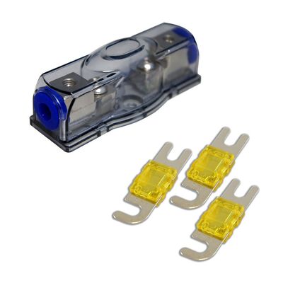 MIDI Mini ANL Fuse Holder 150 Amp Fuses Car Marine Stereo Harmony Audio