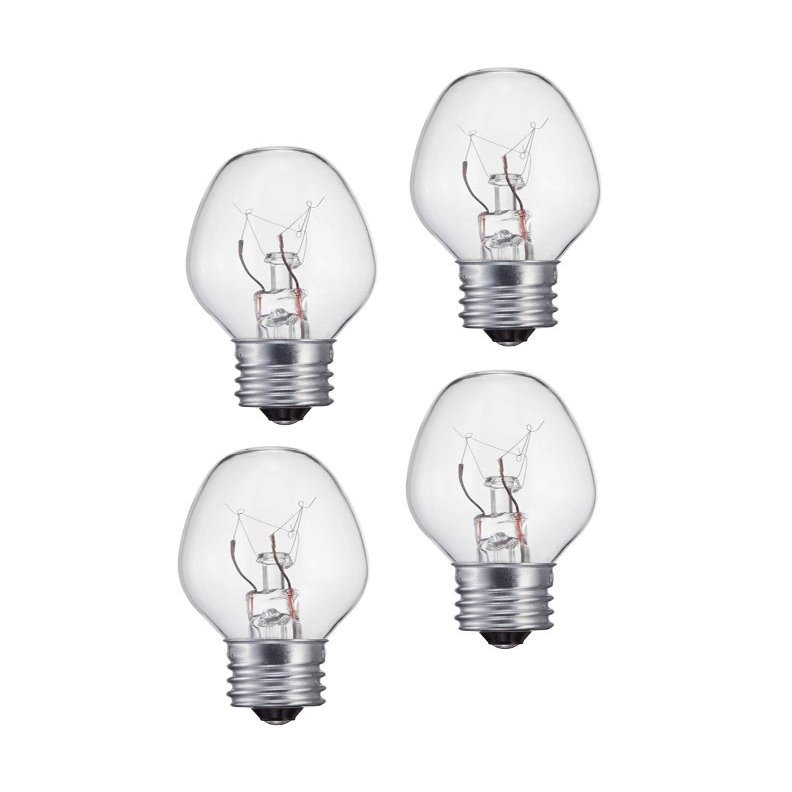 UI PRO TOOLS Night Light Clear Light Bulb (10 Lumens, 5 or 7 watts, 120 Volts) - Pack of 4