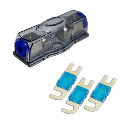 Mini ANL MIDI Fuse Holder 175 Amp Fuses Car Marine Stereo Harmony Audio