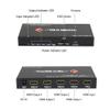 J-Tech Digital HDMI Splitter 1 in 4 Out 4K 60Hz 1080P Multi-Resolution Output (MRO), Multiple Monitors Duplicate/Mirror, Compatible with HDR & Dolby Vision [JTECH-18GSP14M] view 3