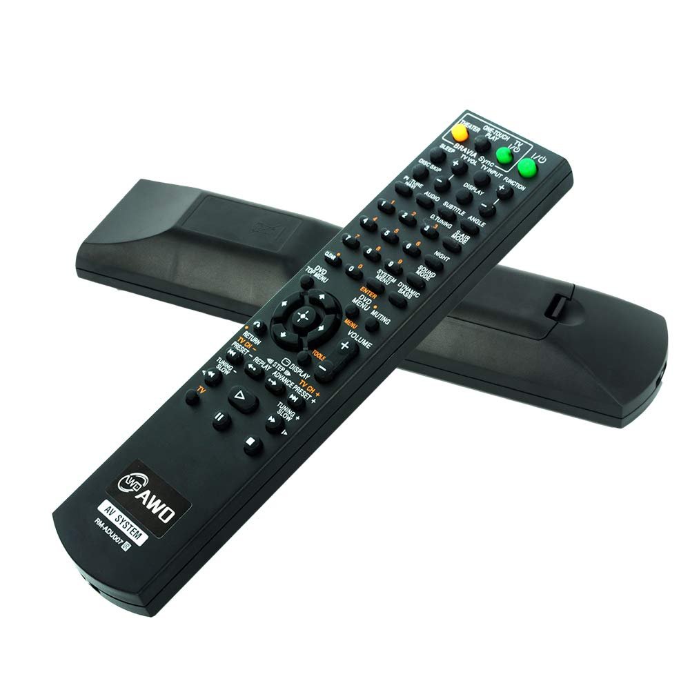 AWO RM-ADU007 AV System Replaced Remote Control for Sony HCDHDX277 HCD-HDX287WC HCD-HDX576 1-480-570-21 DAV-HDZ273 DAV-HDX274 DAV-HDX275 DAV-HDX276WF DAV-HDX277WC DAV-HDX279W DAV-HDX285 DAV-HDX287WC