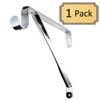 Desunia Adjustable Closet Rod & Shelf Support Bracket - Chrome - 1 Pack view 2