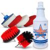 Water Spot Remover, Plus Drill Brushes and Pads, Home Deep Cleaning Kit for Kitchen and Bathroom, Clean Tile and Grout, Cleaning Brush for Drill, Drill Scrub Brush, Drill Brush Attachment view 1
