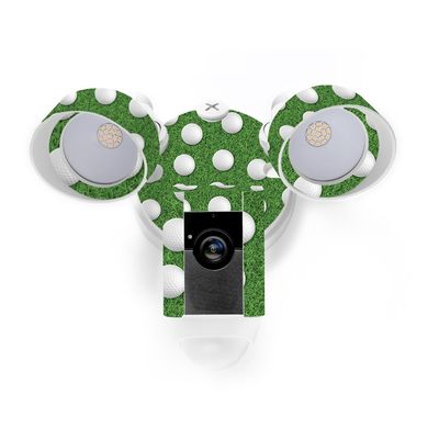 MightySkins Skin Compatible with Ring Floodlight Cam - Golf | Protective, Durable, and Unique Vinyl Decal wrap Cover | Easy to Apply, Remove, and Change Styles | Made in The USA