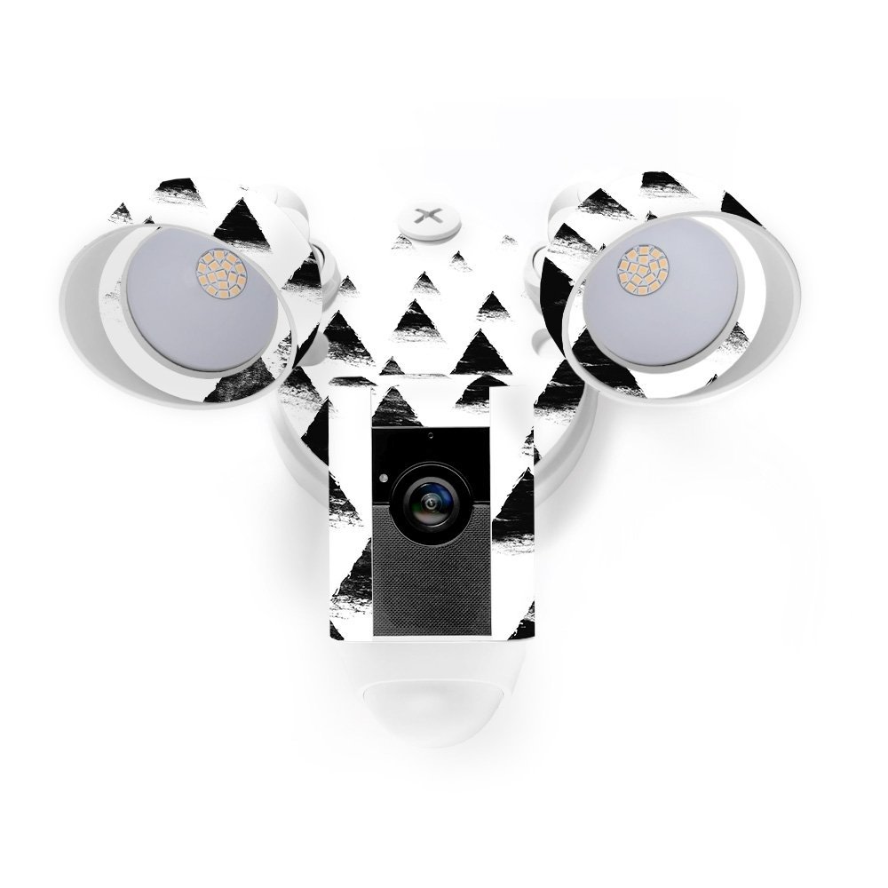 MightySkins Skin Compatible with Ring Floodlight Cam - Black Hills | Protective, Durable, and Unique Vinyl Decal wrap Cover | Easy to Apply, Remove, and Change Styles | Made in The USA