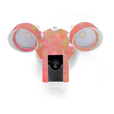 MightySkins Skin Compatible with Ring Floodlight Cam - Thai Marble | Protective, Durable, and Unique Vinyl Decal wrap Cover | Easy to Apply, Remove, and Change Styles | Made in The USA
