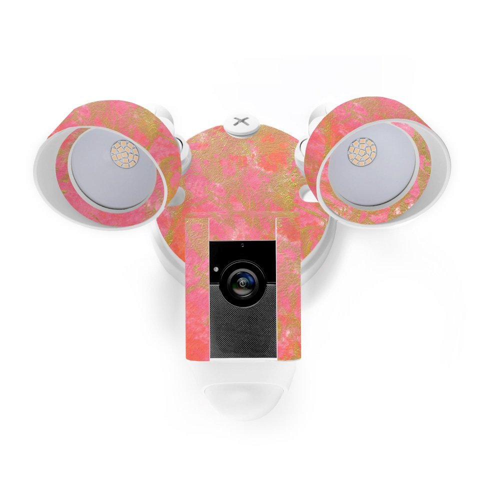 MightySkins Skin Compatible with Ring Floodlight Cam - Thai Marble | Protective, Durable, and Unique Vinyl Decal wrap Cover | Easy to Apply, Remove, and Change Styles | Made in The USA