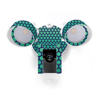 MightySkins Skin Compatible with Ring Floodlight Cam - Spots | Protective, Durable, and Unique Vinyl Decal wrap Cover | Easy to Apply, Remove, and Change Styles | Made in The USA