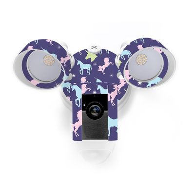 MightySkins Skin Compatible with Ring Floodlight Cam - Unicorn Dream | Protective, Durable, and Unique Vinyl Decal wrap Cover | Easy to Apply, Remove, and Change Styles | Made in The USA
