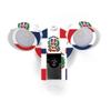 MightySkins Skin Compatible with Ring Floodlight Cam - Dominican Flag | Protective, Durable, and Unique Vinyl Decal wrap Cover | Easy to Apply, Remove, and Change Styles | Made in The USA view 1
