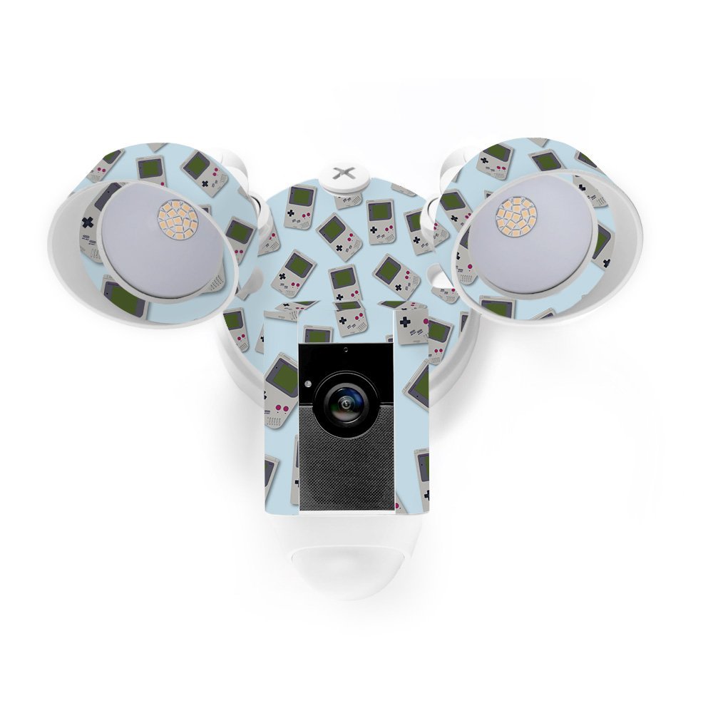 MightySkins Skin Compatible with Ring Floodlight Cam - Game Kid Tile | Protective, Durable, and Unique Vinyl Decal wrap Cover | Easy to Apply, Remove, and Change Styles | Made in The USA