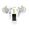 MightySkins Skin Compatible with Ring Floodlight Cam - Funky Pineapples | Protective, Durable, and Unique Vinyl Decal wrap Cover | Easy to Apply, Remove, and Change Styles | Made in The USA view 1