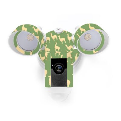 MightySkins Skin Compatible with Ring Floodlight Cam - Llama | Protective, Durable, and Unique Vinyl Decal wrap Cover | Easy to Apply, Remove, and Change Styles | Made in The USA