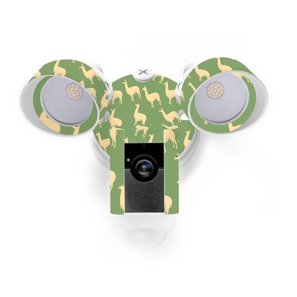 MightySkins Skin Compatible with Ring Floodlight Cam - Llama | Protective, Durable, and Unique Vinyl Decal wrap Cover | Easy to Apply, Remove, and Change Styles | Made in The USA
