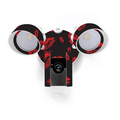 MightySkins Skin Compatible with Ring Floodlight Cam - Kiss Me | Protective, Durable, and Unique Vinyl Decal wrap Cover | Easy to Apply, Remove, and Change Styles | Made in The USA