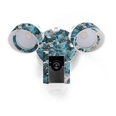 MightySkins Skin Compatible with Ring Floodlight Cam - Rift | Protective, Durable, and Unique Vinyl Decal wrap Cover | Easy to Apply, Remove, and Change Styles | Made in The USA