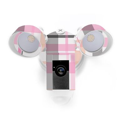 MightySkins Skin Compatible with Ring Floodlight Cam - Plaid | Protective, Durable, and Unique Vinyl Decal wrap Cover | Easy to Apply, Remove, and Change Styles | Made in The USA