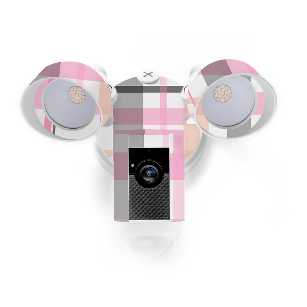 MightySkins Skin Compatible with Ring Floodlight Cam - Plaid | Protective, Durable, and Unique Vinyl Decal wrap Cover | Easy to Apply, Remove, and Change Styles | Made in The USA