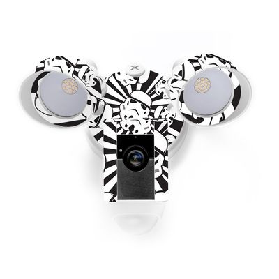MightySkins Skin Compatible with Ring Floodlight Cam - Trooper Storm | Protective, Durable, and Unique Vinyl Decal wrap Cover | Easy to Apply, Remove, and Change Styles | Made in The USA