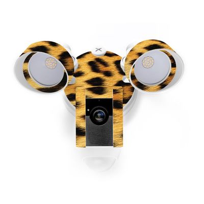 MightySkins Skin Compatible with Ring Floodlight Cam - Cheetah | Protective, Durable, and Unique Vinyl Decal wrap Cover | Easy to Apply, Remove, and Change Styles | Made in The USA