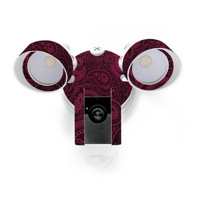 MightySkins Skin Compatible with Ring Floodlight Cam - Paisley | Protective, Durable, and Unique Vinyl Decal wrap Cover | Easy to Apply, Remove, and Change Styles | Made in The USA