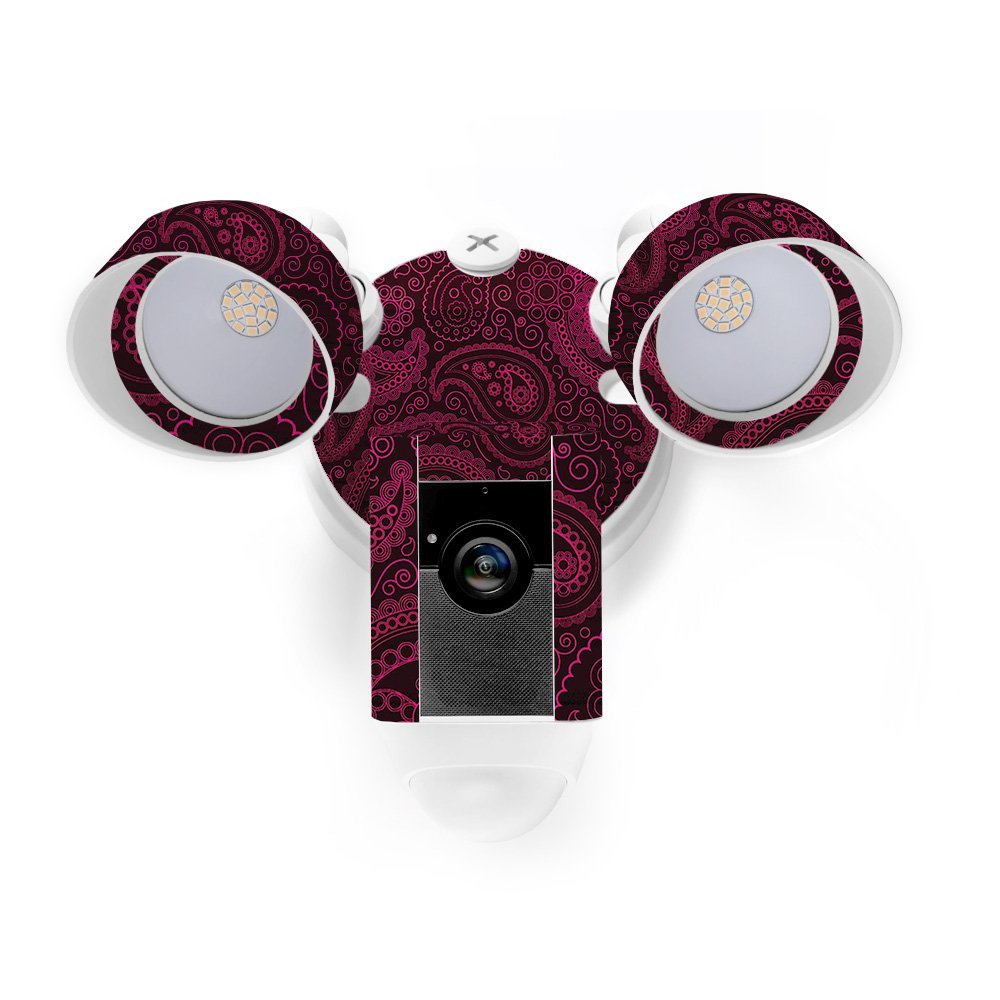 MightySkins Skin Compatible with Ring Floodlight Cam - Paisley | Protective, Durable, and Unique Vinyl Decal wrap Cover | Easy to Apply, Remove, and Change Styles | Made in The USA