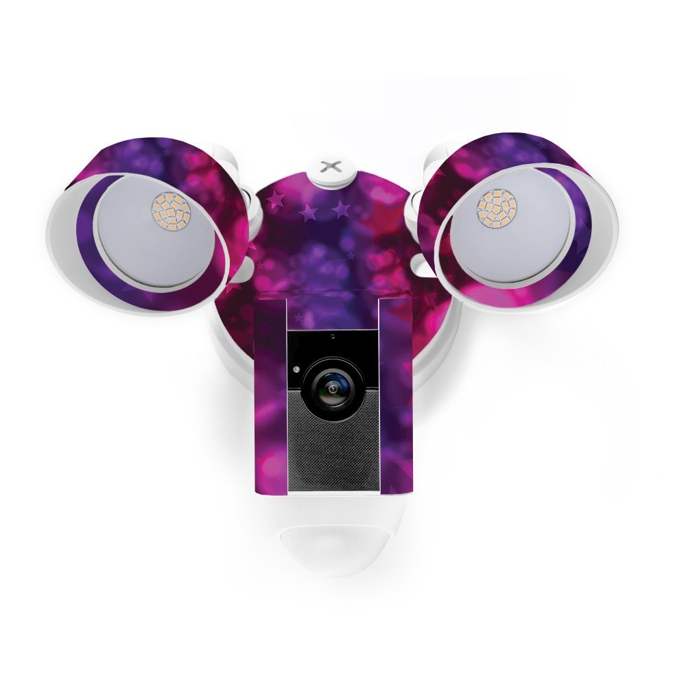 MightySkins Skin Compatible with Ring Floodlight Cam - Star Power | Protective, Durable, and Unique Vinyl Decal wrap Cover | Easy to Apply, Remove, and Change Styles | Made in The USA