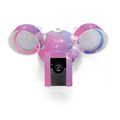 MightySkins Skin Compatible with Ring Floodlight Cam - Pink Diamond | Protective, Durable, and Unique Vinyl Decal wrap Cover | Easy to Apply, Remove, and Change Styles | Made in The USA