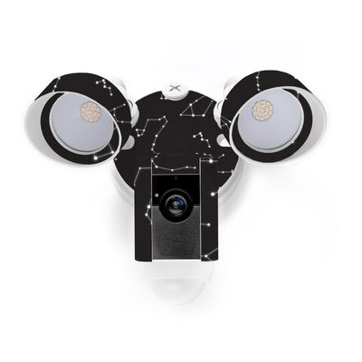 MightySkins Skin Compatible with Ring Floodlight Cam - Constellations | Protective, Durable, and Unique Vinyl Decal wrap Cover | Easy to Apply, Remove, and Change Styles | Made in The USA