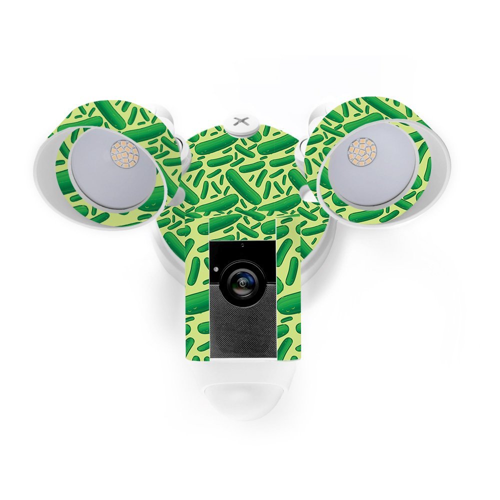 MightySkins Skin Compatible with Ring Floodlight Cam - Pickles | Protective, Durable, and Unique Vinyl Decal wrap Cover | Easy to Apply, Remove, and Change Styles | Made in The USA
