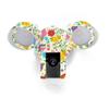 MightySkins Skin Compatible with Ring Floodlight Cam - Flower Garden | Protective, Durable, and Unique Vinyl Decal wrap Cover | Easy to Apply, Remove, and Change Styles | Made in The USA view 1