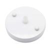 binifiMux Ceiling Canopy Kit, 2-Pack White Ceiling Plate Chassis Base Pendant Light Accessories 98mm x 18mm w Screw view 1