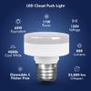 Xtricity LED Puck Light Bulb, E26 Bulb Base, Dimmable, Flat Light Bulb 11W (60W Equivalent), 800 Lumens, 4000K Cool White, Low Profile Light Bulb 120V, UL Listed (2 Pack) view 3