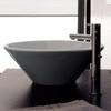 Scarabeo 8010-No Hole-637509844707 Decorator Ceramic Sink Vessel, White view 1