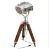 DESIGNER NAUTICAL TRIPOD FLOOR LAMP STUDIO SPOT SEARCHLIGHT - HOME DECOR LAMP view 1