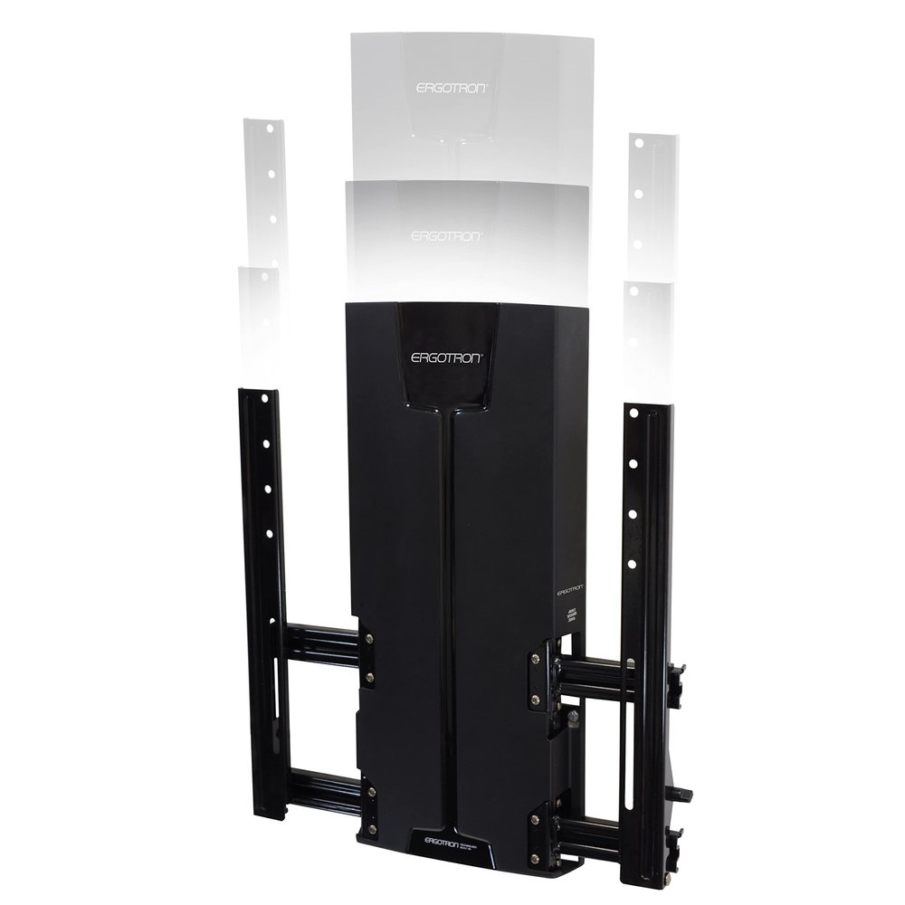 Ergotron  Glide Wall Mount VHD, VESA TV Wall Mount  for Heavy Monitors or TVs Up to 63 Inches, 45 to 70 lbs  Black